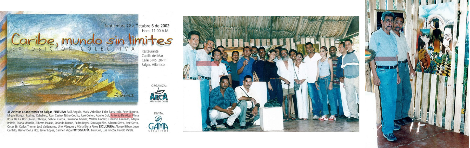 Caribe Mundo Sin Límites, Restaurante Capilla Del Mar, Salgar/Atlántico, Octubre/2002